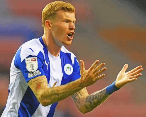 James McClean Player Paint By Number