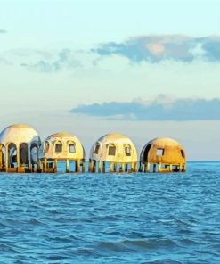 Marco Island Florida Domes Paint By Number