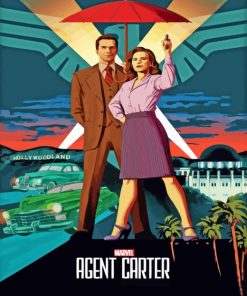 Agent Carter Poster Paint By Number