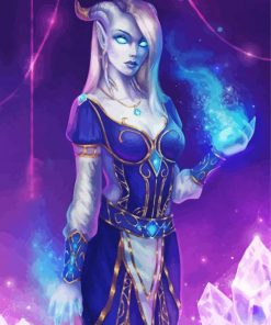 Powerful Draenei Paint By Number