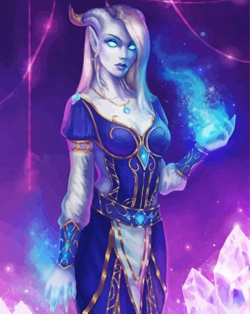 Powerful Draenei Paint By Number