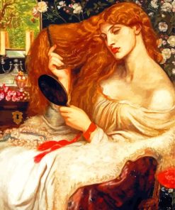 Vintages Woman Pre Raphaelites Paint By Number