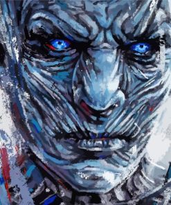 White Walker Character Paint By Number