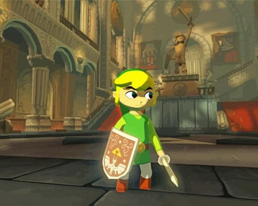 Windwaker Warrior Paint By Number