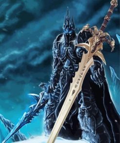 World Of Warcraft Lich king Paint By Number