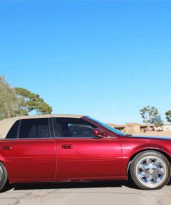 2001 Cadillac Red Paint By Number