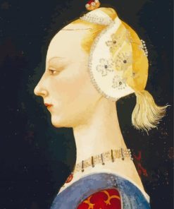 A Young Lady Of Fashion By Paolo Uccello Paint By Number