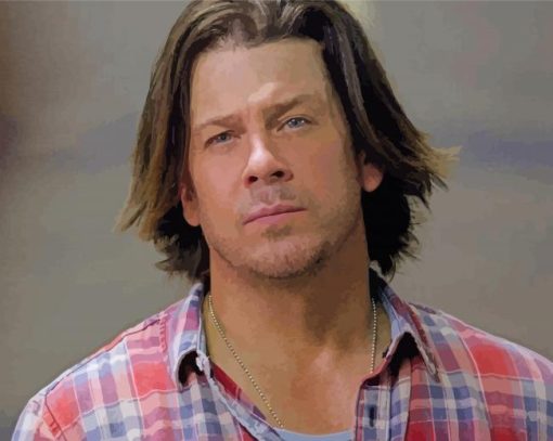 Actor Christian Kane Paint By Number