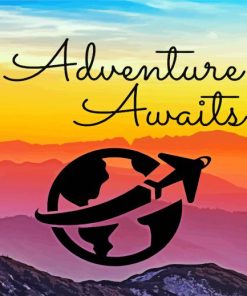 Adventure Awaits Paint By Number