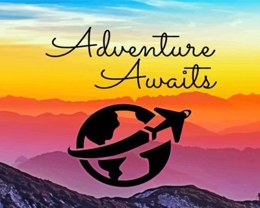 Adventure Awaits Paint By Number