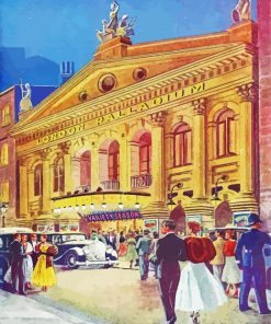 Aesthetic London Palladium Art Paint By Number