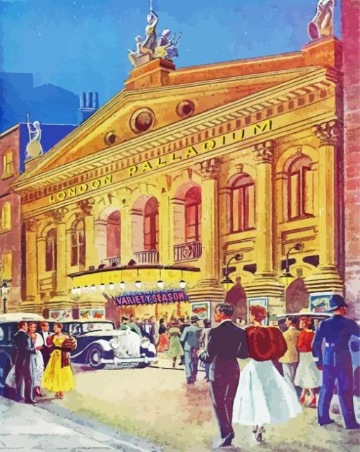 Aesthetic London Palladium Art Paint By Number