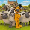 Animated Movie Shaun The Sheep Paint By Number