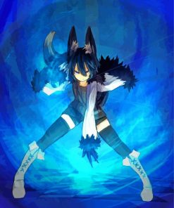 Anime Wolf Girl Paint By Number