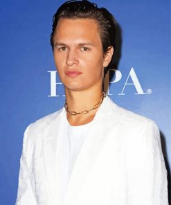 Ansel Elgort Paint By Number