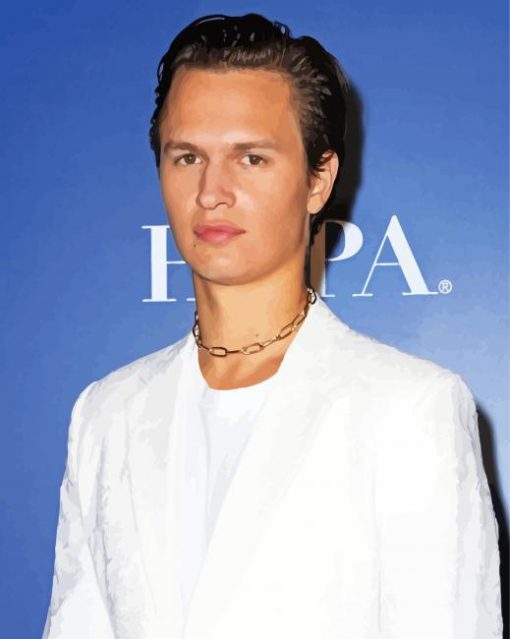 Ansel Elgort Paint By Number