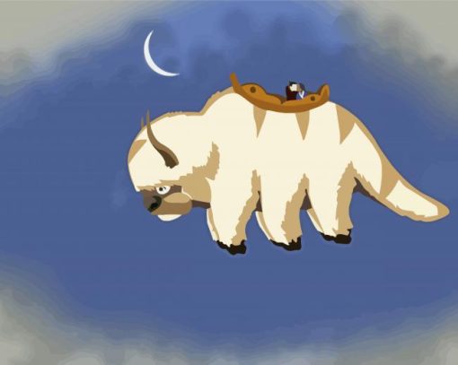 Appa Avatar Paint By Number