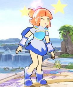 Arle Nadja Super Smash Bros Paint By Number