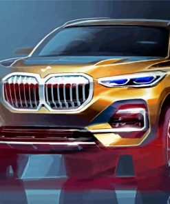 BMW X5 Car Paint By Number