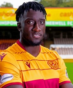 Bevis Mugabi Motherwell Paint By Number