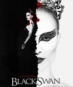 Black Swan Movie Poster Paint By Number