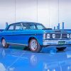 Blue Ford Falcon GT Paint By Number