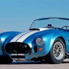 Blue Ford Shelby Cobra Paint By Number