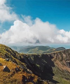 Cadair Idris Mountain In Wales Paint By Number