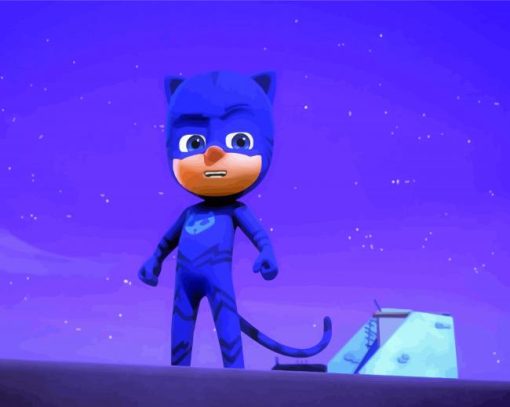 Catboy Pj Masks Hero Paint By Number