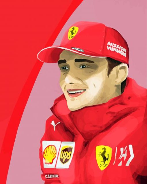 Charles Leclerc Art Paint By Number