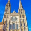 Chartres Cathedral Paint By Number