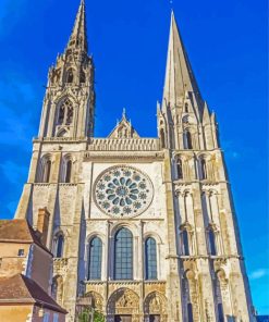 Chartres Cathedral Paint By Number