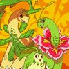 Chikorita Pokemon Anime Paint By Number