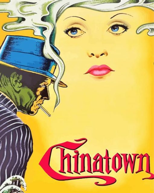 Chinatown Film Poster Paint By Number