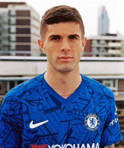 Christian Pulisic Chelsea Player Paint By Number