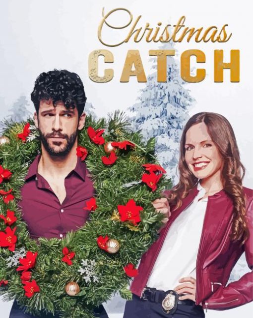 Christmas Catch Movie Poster Paint By Number