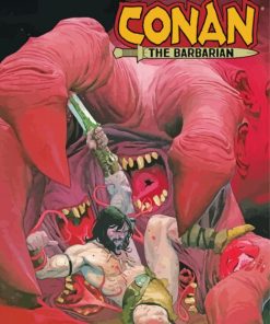 Conan The Barbarian Paint By Number