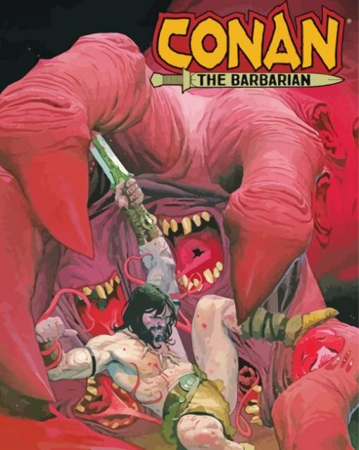 Conan The Barbarian Paint By Number