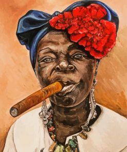 Cuban Woman Paint By Number