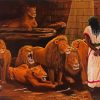 Daniel In The Lions Den Art Paint By Number