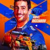 Daniel Ricciardo Art Paint By Number