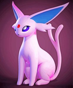 Espeon Pokemon Paint By Number