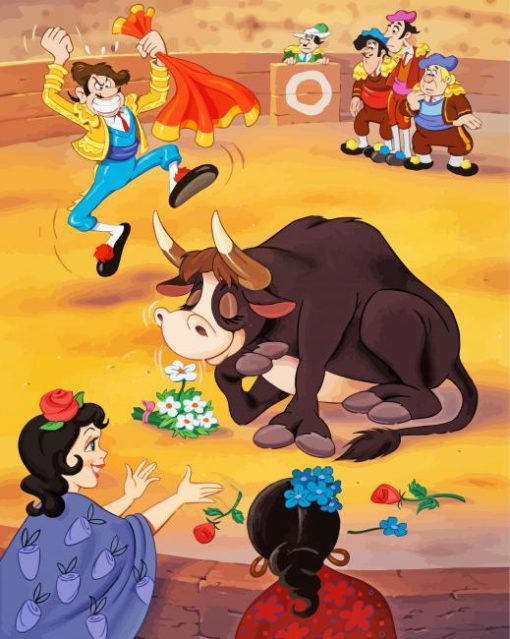 Ferdinand The Bull Paint By Number