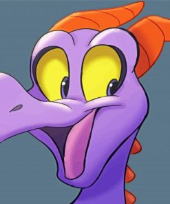 Figment The Dragon Paint By Number