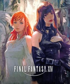 Final Fantasy XIV Video Game Poster Paint By Number