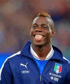 Footballer Mario Balotelli Paint By Number