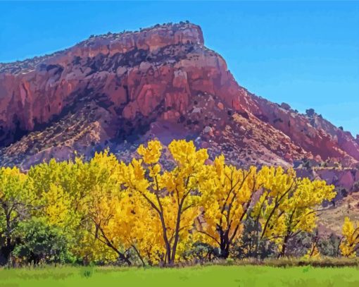 Ghost Ranch New Mexico Paint By Number