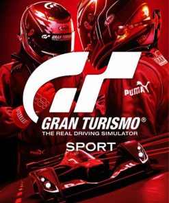 Gran Turismo Poster Paint By Number