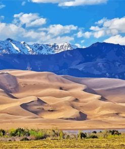 Great Sand Dunes National Park Paint By Number