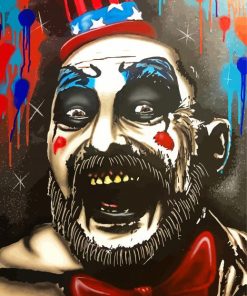 House Of 1000 Corpses Captain Spaulding Paint By Number